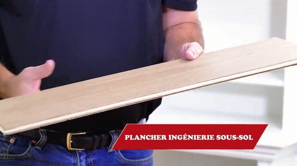 Installer un plancher de bois ingénierie au sous-sol