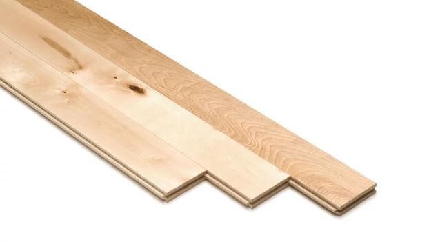 Plancher de bois pré-vernis